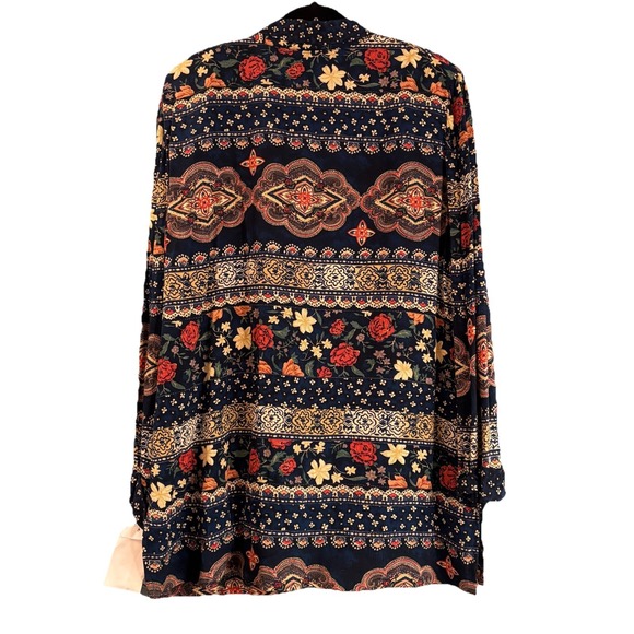 Vintage‎ Maggie McNaughton Blazer Womens 18W Floral Cottagecore Boho NWT - Picture 9 of 9